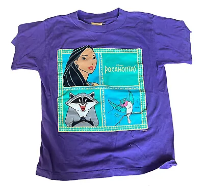 Buy Vintage Disney Pocahontas Tshirt 90s Size Medium  • 26.52£