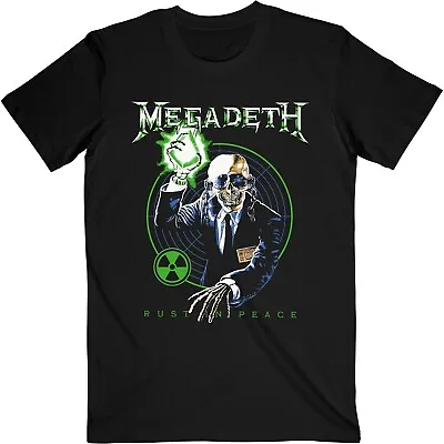 Buy Megadeth T-Shirt Official Vic Target RIP Anniversary Mens Black T-Shirt Unisex • 12.95£
