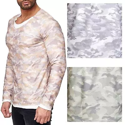 Buy Redbridge Men's Longsleeve Pullover Double Layer Sweatshirt Sweater Camouflage • 15.49£