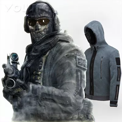 Buy Call Of Duty: Modern Warfare 2 Men's Jacket Task Force 141 Ghost Battle Coat New • 79.56£