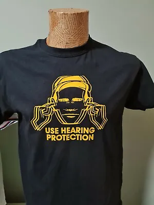 Buy Use Hearing Protection Black T-Shirt Mens Unisex Factory Records Hacienda Fac51 • 13.99£