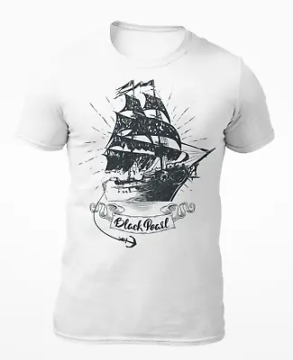 Buy Black Pearl Ship - Nautical Men's T-Shirt - Women's T-Shirt • 9.99£