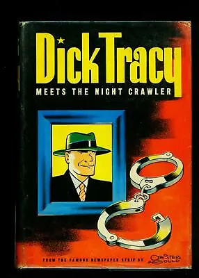 Buy Dick Tracy Meets The Night Crawler Hardcover With Dust Jacket 1945 • 64.87£