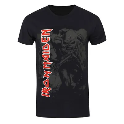 Buy Iron Maiden T-Shirt Trooper Hi Contrast Rock Band New Black Official • 15.95£