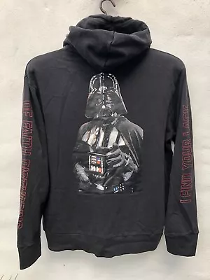 Buy Levi's X Star Wars Darth Vader Hooded Sweatshirt Men's L Black Hoodie Limited Ed • 39.99£