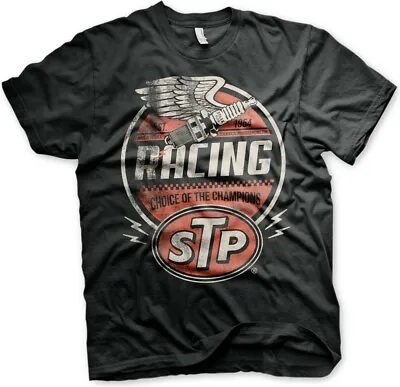 Buy STP Vintage Racing T-Shirt Black • 26.11£