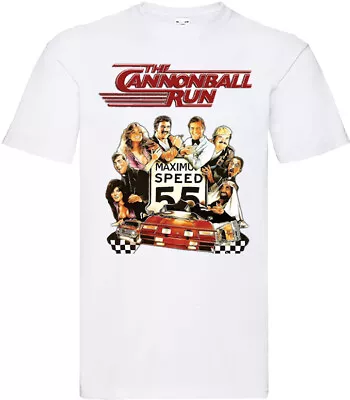 Buy Film Movie Horror Funny Birthday Sci Fi Tv Mens T Shirt For Cannonball Run Fans • 5.99£