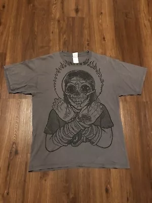 Buy Converge Shirt Vintage Early 2000’s Tee The Worms Will Feed Skull Jacob Bannon • 31.57£