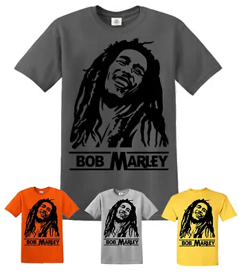 Buy New Men's Legendary BOB MARLEY Face Jamaica Iconic T-shirt  Reggae Small To 5xl • 11.99£