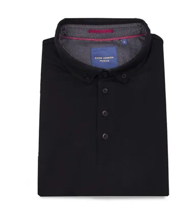 Buy Mens Guide London Black Polo Size S £19.99 Or Best Offer RRP £60 • 19.99£