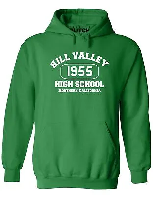 Buy Hill Valley Hoodie - Back To The Future Funny Retro Cool Movie 80's Gift DVD Fox • 24.99£