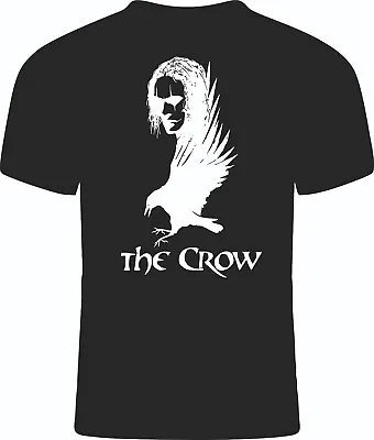 Buy Mens Black Or White  THE CROW  Tee • 11.99£