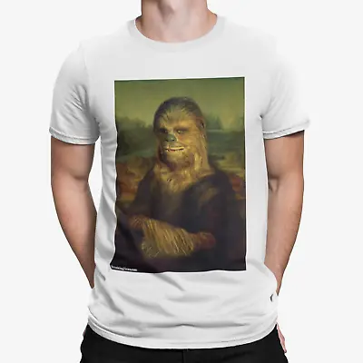 Buy Chew Bacca T-Shirt Virus 2020 Mona Lisa Star Wars Chewy Movie Film Retro Tee Uk • 6.99£