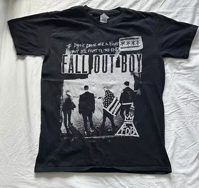 Buy Fall Out Boy American Beauty American Psycho Tour Shirt 2015 Size M • 17£