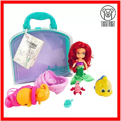 Buy Disney Ariel Animators Mini Doll Playset Little Mermaid Collection W Carry Case • 14.99£