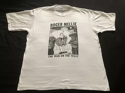 Buy Viz Comic - Roger Mellie Unworn  T-shirt - 1987 Original - Size Extra Large Xl • 50£