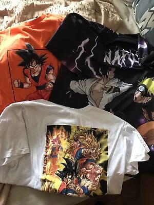 Buy Anime Naruto And Dragon Ball Z T Shirts • 15£