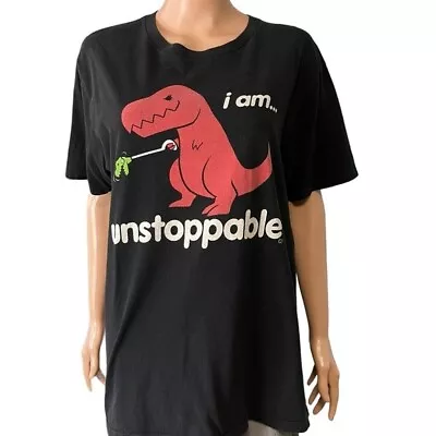 Buy Goodie Two Sleeves “I Am Unstoppable” Short SleeveTee Shirt Large • 12.54£