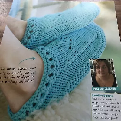 Buy Knitting Pattern, Slippers, Quick Knit, Fun Slippers • 1.99£