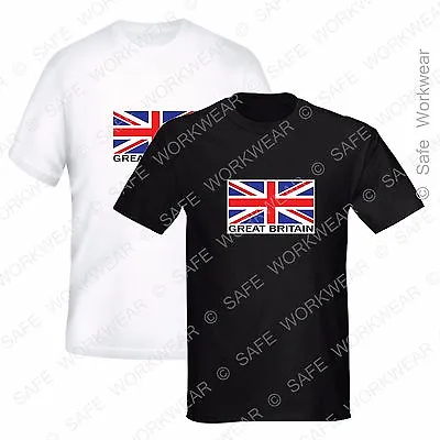 Buy Union Jack T Shirt - Great Britain - UK Flag D1 - All Sizes - Mens Ladies Unisex • 7.99£