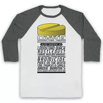 Buy Brass Eye Cake Made Up Drug Also Known As Comedy Tv 3/4 Sleeve Baseball Tee • 23.99£