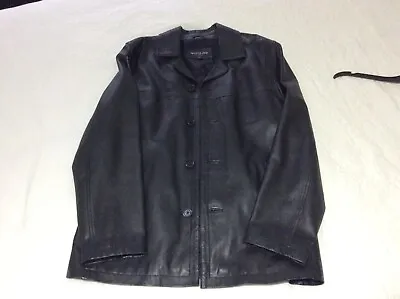 Buy Mans Woodland Leather Jacket Size Large Worn Once. • 12£