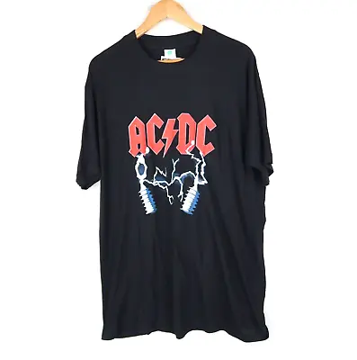 Buy ACDC T-shirt 90s Vintage Metal Music Rock Band SZ XL - 2XL (M9522) • 18.95£