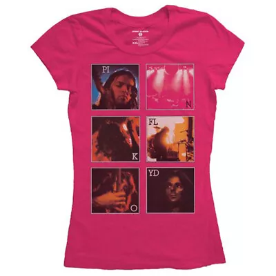 Buy Ladies Pink Floyd Live Tour Official Tee T-Shirt Womens • 19.19£