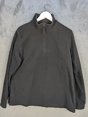 Buy MOUNTAIN WAREHOUSE Fleece Jacket Size XL Black Long Sleeve Outdoor Mid-Layer • 15.99£