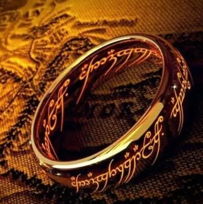 Buy Lord Of The Ring The One Ring Metal Jewelry Isildurs Ring Jewelry Christmas Gift • 18.32£