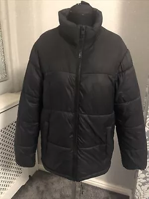 Buy Mens Jack & Jones Black Padded Jacket/Coat - Size S Small • 8£
