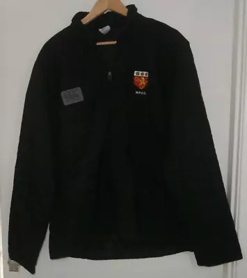 Buy Canterbury Black Coat Jacket W.P.C.C  Size XL Cricket Club • 15.99£