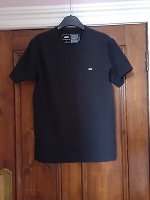Buy Vans Black  T Shirt Size Small • 4.99£