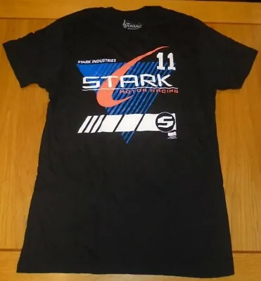 Buy Iron Man Stark Industries Stark Motor Racing T-Shirt Black Size Small Marvel • 6.99£