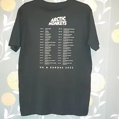Buy Official Arctic Monkeys 2023 Tour T-Shirt Large UK Europe 43inch Chest A • 24.99£