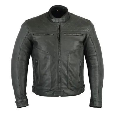 Buy Rksports Gear Mens  Fashion Leather Motorcycle Motorbike Jacket With Armour • 59.99£