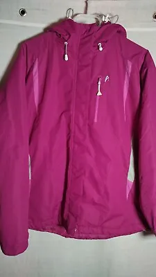 Buy Ladies Fucia Pink Active/Ski Style Jacket From F&F. Size XL - Fit Size 20-22 • 8£