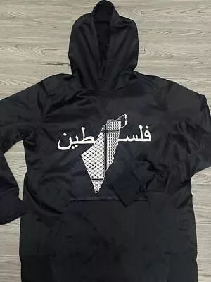 Buy Palestine Keffiyeh Scarf Hoodies - Show Your Love, Support And Passion • 22.99£