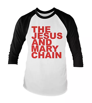 Buy The Jesus And Mary Chain T Shirt Baseball Top Unisex All Sizes  • 14.99£