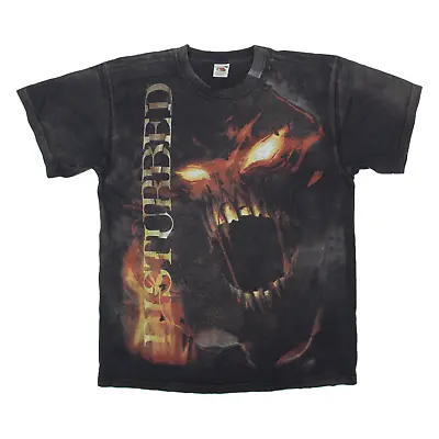 Buy FRUIT OF THE LOOM Disturbed Mens Band T-Shirt Black L • 51.99£