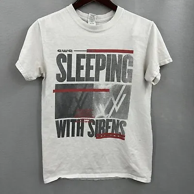 Buy Sleeping With Sirens Concert Tour Shirt Mens Small Band Photo Graphic Ska Rock • 12.81£