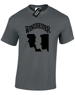Buy Winchester Faces Mens T Shirt Brothers Supernatural Fan Design Castiel S - 5xl • 8.99£