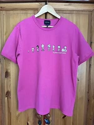Buy Womens Marc Jacobs X Peanuts T Shirt Pink Size M • 17.50£
