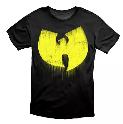 Buy Distressed Wu - Wu Tang Clan Hip Hop T Shirt Black • 20.49£