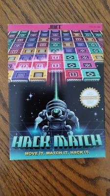 Buy HACK*MATCH NES Cartridge - Collectible Zachtronics Merch, No Longer Sold! • 70£