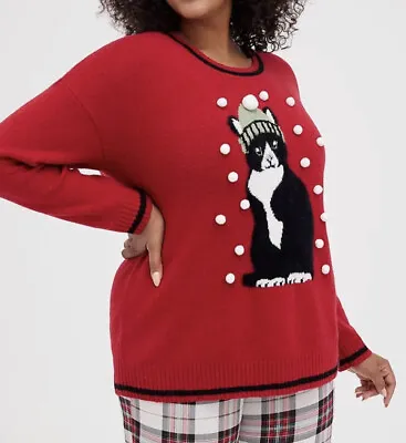 Buy Torrid Sweater Long Sleeve Knit Christmas Top 4 4x 4xl  26 New • 18.47£