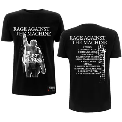 Buy RAGE AGAINST THE MACHINE  Unisex T- Shirt - BOLA Album Cover - Black Cotton • 18.99£
