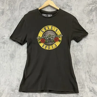 Buy Guns And Roses T Shirt  Black Primark Size 6 Chest 36 In • 12.99£