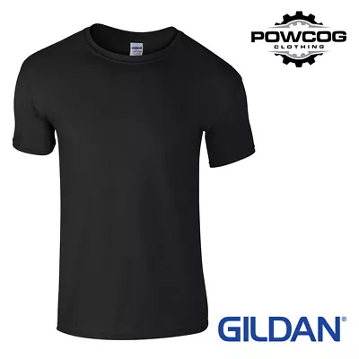 Buy Gildan Kids Plain T Shirt Soft Ringspun Short Sleeve Crewneck Boys Girls G64000B • 3.50£