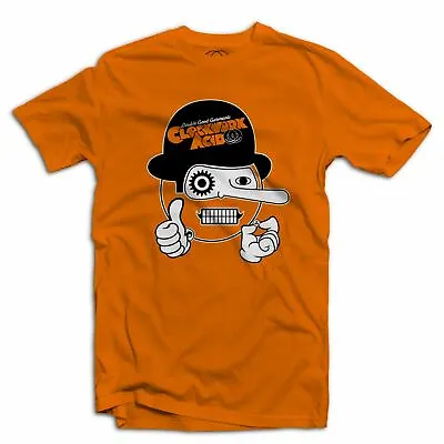 Buy Clockwork Orange Acid EDM Acid House Music Techno Rave Mens T-Shirt • 16.95£